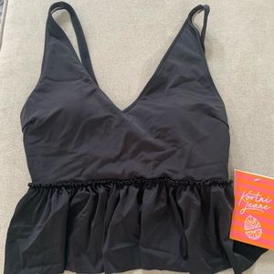 Brand new black v-neck tops